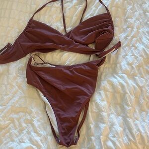 Mauve Pink one piece